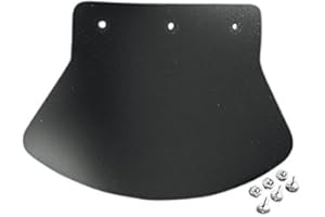 DRAG SPECIALTIES Schmutzfänger-Spritzschutz Mudflap für Harley/Universal - Mittel 240mm x 165mm