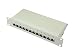 Produktbild Good Connections 10" Patch Panel Cat. 6 (12-Port, 1HE) - geschirmt, STP, Geeignet für 1 Gigabit/s Ethernet / bis 250 MHz - LSA Leisten farbcodiert nach EIA/TIA 568A+B - lichtgrau RAL7035