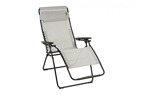 Preisvergleich Produktbild Lafuma Futura XL Relaxsessel, Galet (Natur), 90x76x125 cm