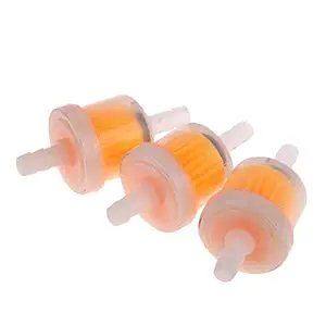 visionrabbit 3Pcs Motorcycle Petrol Gas Fuel Gasoline Oil Filter for Scooter Motorcycle Moped Scooter Dirt Bike ATV Go Kart oil fuel filter VRFORKG132