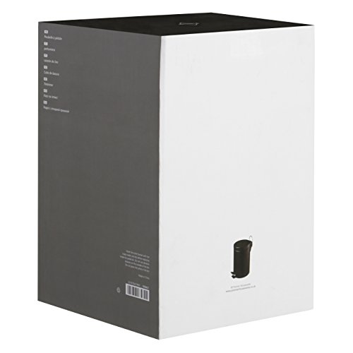 Premier Housewares Treteimer, 3 l, mattschwarz - 3