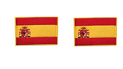 Parche Bandera De España Terrmoadhesivo Pack 2 pcs.
