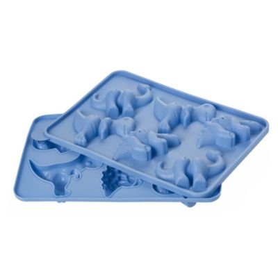 Silikon-Kuchenform „Dinosaurier“, 6 lustige Dinosaurier-Motive, 3D, 29 x 21 cm