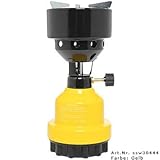 Campingman Multifunktionsgaskocher - Campigkocher Shisha Gasbrenner (Gelb)