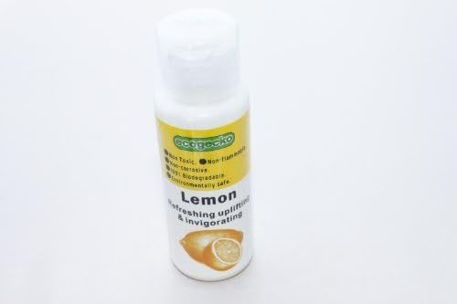 EcoGecko Therapeutic Fragrant Aroma Oil (100 ml) for Water Based Air Purifier Revitalizer Air Freshener, Lemon by EcoGecko