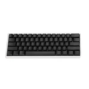 NPKC Black Blank Thick PBT OEM Profile 61 ANSI Keycaps For MX Switches Mechanical ...