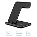 Produktbild talogca Wireless Ladegerät Lade Schnell Dock Station, 15W 3-in-1 Smart Qi Wireless Ladestation Kompatibles Smartphone, Smartwatch, kabelloser Kopfhörer