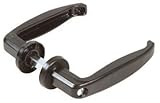  Tirador negro 35 ÷ 50 para puertas metálicas con tornillo