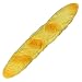 Produktbild Memory Foam Keyboard Wrist Rest Pad,Soft Toast Bread Baguette Shape Anti-Skid Wrist Rest