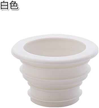 UWSZZ Extended kitchen washing machine drain pipe and odor-resistant sealing plug sewer sealing ring drain seal stopper White