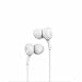 Produktbild Kopfhörer in-Ear Kopfhörer Kabelgebunden mit Mic/stark Bass/physikalischer Geräuschreduzierung/3,5mm Klinkenbuchse für iPhone/iPad/Sumsung Smartphones, Tablets, PC und weitere (white)