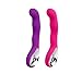 Produktbild W-Play Wasserdichter G-Punkt Vibrator Dildos Sexspielzeug für Partner 10 Multi Frequenz Multi Chanel Anal und Vagina geeignet Vibrator Klitoris Stimulation (Rosa)