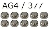 10 x 1.55V Button Coin Cell Watch Battery Batteries AG4 LR66 LR626 377 CR626SW