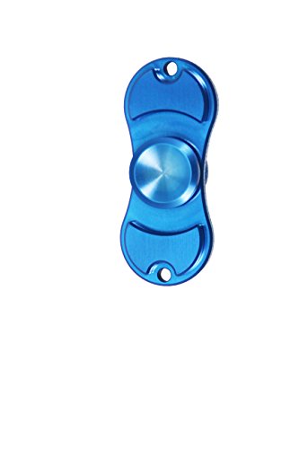Blue Metallic Hand Spinner - Stress And Anxiety Relief For Children And Adults