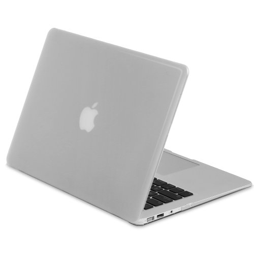 GreatShield Apple MacBook Air 11-inch A1370 & A1465 Model [GLAZY Frosted Matte] Slim-Fit Rubberized Snap On Hard Shell Protective Skin Case Cover – White - 3