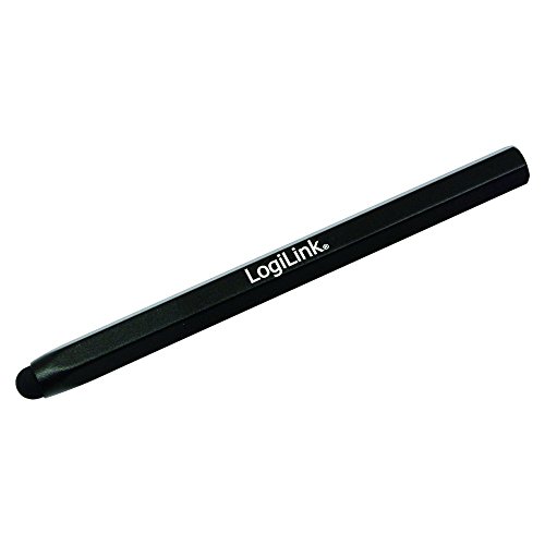 LogiLink Touch Pen für Smartphones & Tablets, Schwarz