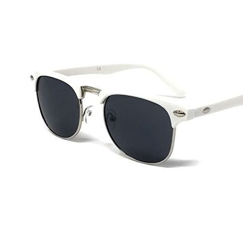 clubmaster sunglasses white