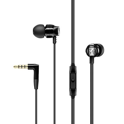 Sennheiser CX 300S Ear Canal Headphone with Universal Smart Remote - Noir