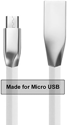 Yehard 3-ft Micro USB Cable High Speed Sync and Charge Cord for Mobile Phone and Battery Pack (Bright)