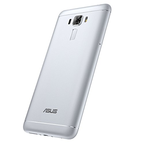 Asus Zenfone 3 Laser Smartphone sbloccato 4G/LTE, 5,5 pollici, 4 GB RAM, 32 GB, Dual SIM, Android 6.0 Marshmallow, Argento