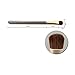 18 Make up Brushes Set - Synthetic Hair, Aluminium Ferrule, Wooden Handle, Cream Leather Bag [version:x8.9] by DELIAWINTERFEL