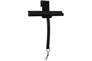 blomus Duschwischer -VIPO- Silikon | Schwarz | H 25 cm x B 3 cm x T 24 cm