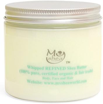Whipped 100% Pure REFINED Certified Organic Shea Butter