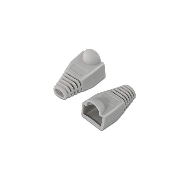 NanoCable 10.21.0301-OEM - Funda para conector de cable de red Ethernet RJ45, gris, bolsa de 10 unidades - Image 5