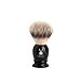 Muehlemuehle Handmade Synthetic Bristle Black Shave Brush Brush