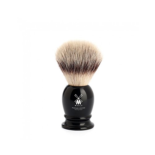 Muehlemuehle Handmade Synthetic Bristle Black Shave Brush Brush