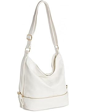 CASPAR TS732 große Damen Umhänge Tasche