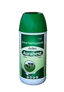 Aurabest 1 Litre, Energy and Milk Booster for Cow, Cattle, Buffalo & Livestock Animals