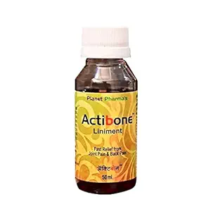 Actibone Liniment Oil (100ml) | Fast Relief from Joint Pain & Back Pain