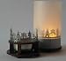Produktbild 13gramm Rostock-Skyline Windlicht Schattenspiel Premium Geschenk-Box Souvenir, inkl. Kerzenhalter, Kerze, Projektionsschirm und Teelicht