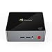 Price comparison product image Beelink J45 Mini PC Desktop License Windows 10 Multimedia Office Computer 8GB Ram LPDDR4 128GB SSD Intel Apollo Lake Pentium Silver J4205 Dual HDMI 4K Display Fan Cooling,VESA Mount,Dual Wifi,UK Plug