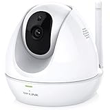 TP-Link NC450 HD Pan/Tilt Wi-Fi Security Camera (Night Vision, Motion and Sound Detection, 2-Way Audio, SD Card Storage, Free App Control, UK Plug)