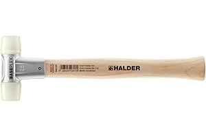 Halder erwin kg - Baseplex l, 270 mm de martillo-d 230 mm blanco, 25 g de nylon suave