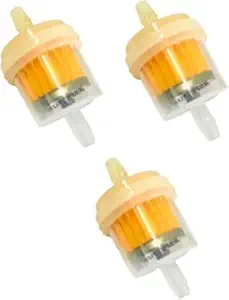 AUTOPLEX Bike Petrol Filter For Any Bike Fuel Filter Motor Bike ATV Quad Pit, Dirt Trail Pocket Mini Bike Universal Fuel Filter (Light Duty Fuel Filters) (Pack Of 6) (Pack Of 3)