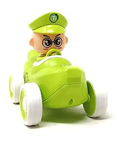 Akrobo Friction Toy with Light & Music Bullet Train for 2 Year 3 Year Kids