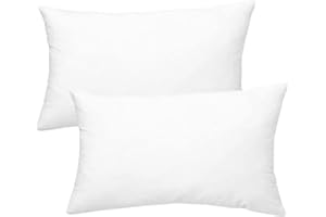 BL BELUM BELUM | Pack X 2 Relleno de cojín (30x50cm); Fibra Hueca peinada con Aloe Vera; Fibra Hueca siliconada Tacto Pluma; Suave