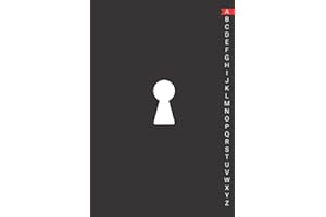 Quaderno Password alfabetizzata per smemorati: Rubrica per password alfabetica tascabile per conservare tutte le tue Passwords in un utile quaderno ... taccuino password italiano a5.