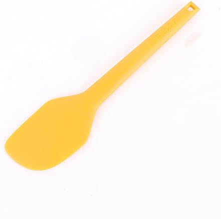 Silicone Spatula, Liflicon [Cooking-Expert] Non-Stick and Heat Resistant for Cooking, Flipping and Pressing, BPA Free. Color [Yellow]