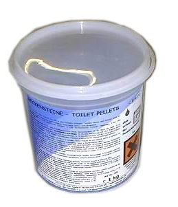 1kg Beckensteine für WC Urinal Toilette ca. 45 Stk. blau