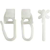 Gardinia Wandträger Für Flächenvorhang, Weiß – Mit Metallmontageplatte, Abstand 3–7 Cm, Für 3/5-läufige Schienen