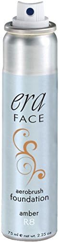 Era Face AEROB Rush Foundation Makeup R8 Amber, 2.25 Ounce by Era Beauty