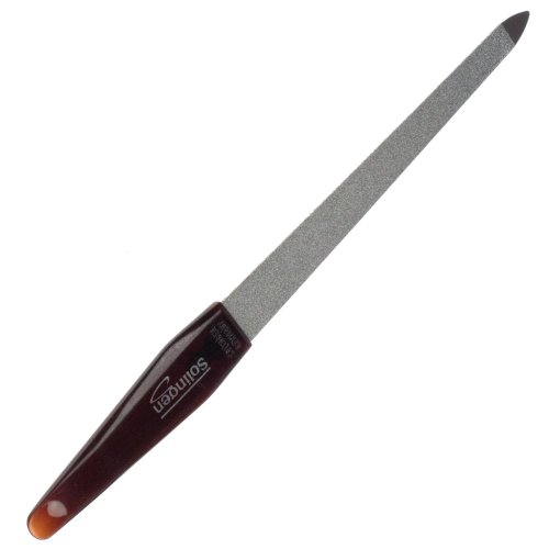 Nail File - Sapphire File - Double Sided - Made in Germany (Solingen) - Length: 7.1 " / 18 cm