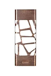 PHILIPS 15Watts Rectangular Oriel LED Giraffe WW Dim Wall Light (Brown)