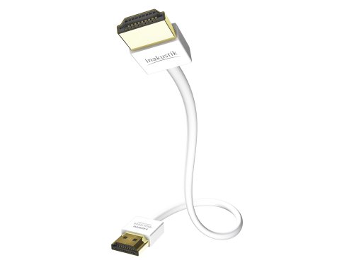 Preisvergleich Produktbild In-akustik 4246105 HDMI-Kabel Weiß