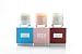 Produktbild Duftkerze groß ätherische Öle Deko Sojawachs Kerze Duft im Glas Blau Rosa Rot 3er Pack 3x45Std