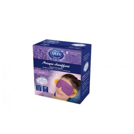 Optone ActiMask Heating Mask Tired Eyes Lavender 8 Masks